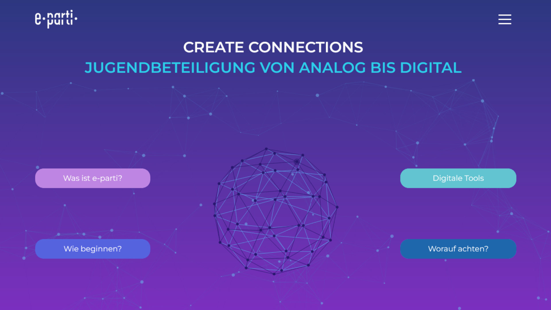 e-Parti.EU Screenshot von der Webseite